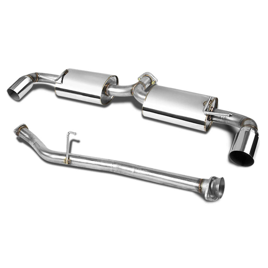 TUBERIA CATBACK CATBACK - 04-09 MAZDA RX9 - DUAL TIP - STAINLESS STEEL