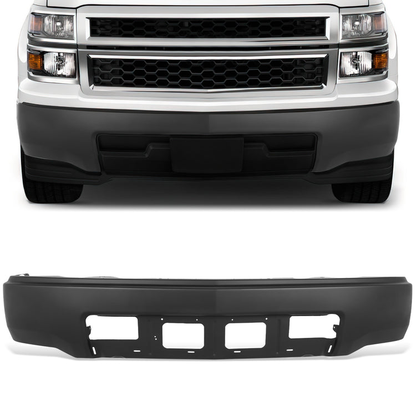 DEFENSA 14-15 CHEVROLET SILVERADO 1500 - FITS MODELS WITHOUT FOG LAMPS & PARKING AID SENSORS - BLACK