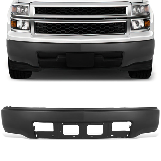 DEFENSA 14-15 CHEVROLET SILVERADO 1500 - FITS MODELS WITHOUT FOG LAMPS & PARKING AID SENSORS - BLACK
