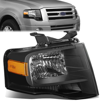 FAROS OE STYLE - 07-14 FORD EXPEDITION - H13 HEADLIGHT / 3157A PARKING - BLACK HOUSING - RIGHT