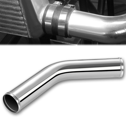 TUBERIA INTERCOOLER UNIVERSAL INTERCOOLER PIPING - ALUMINUM - 3.00" - 1PC - 45 DEGREE PIPE - POLISHED