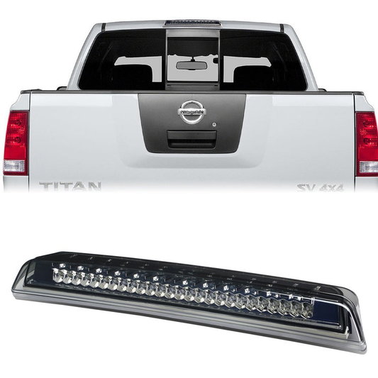 LUZ DE FRENO 04-15 NISSAN TITAN / 05-21 FRONTIER - LED - SMOKE