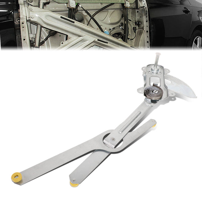 REGULADOR DE VENTANA WINDOW MOTORS & REGULATORS - METALLIC - 95-02 CADILLAC ESCALADE CHEVY C/K-SERIES 1500-3500 PICKUP/SUBURBAN - METALLIC - BARE STEEL/PLASTIC