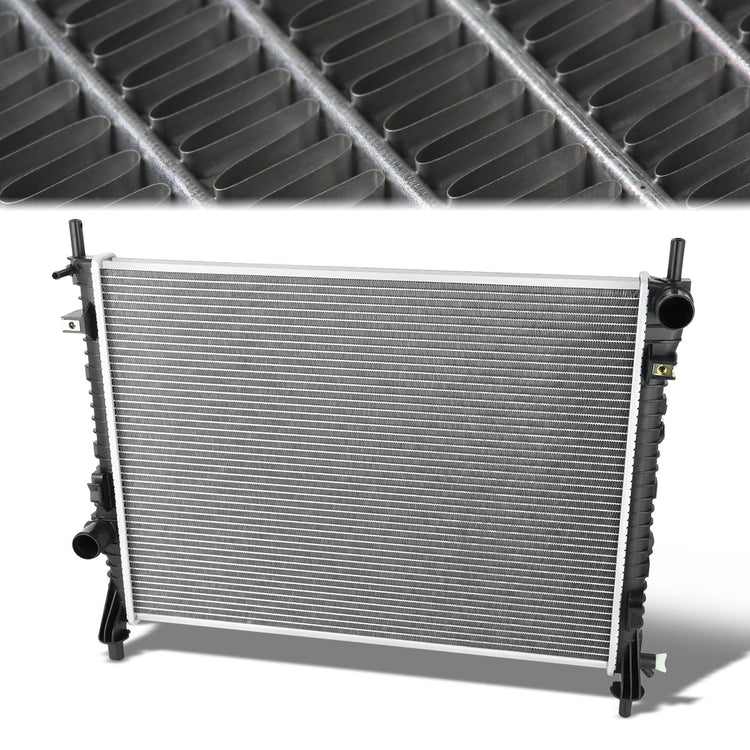 RADIADOR RADIATOR - OEM - 15-19 FORD MUSTANG - 3.7L 5.0L - WITHOUT PERFORMANCE PACKAGE - FITS AUTOMATIC / MANUAL TRANSMISSION MODELS -DPI - 13489
