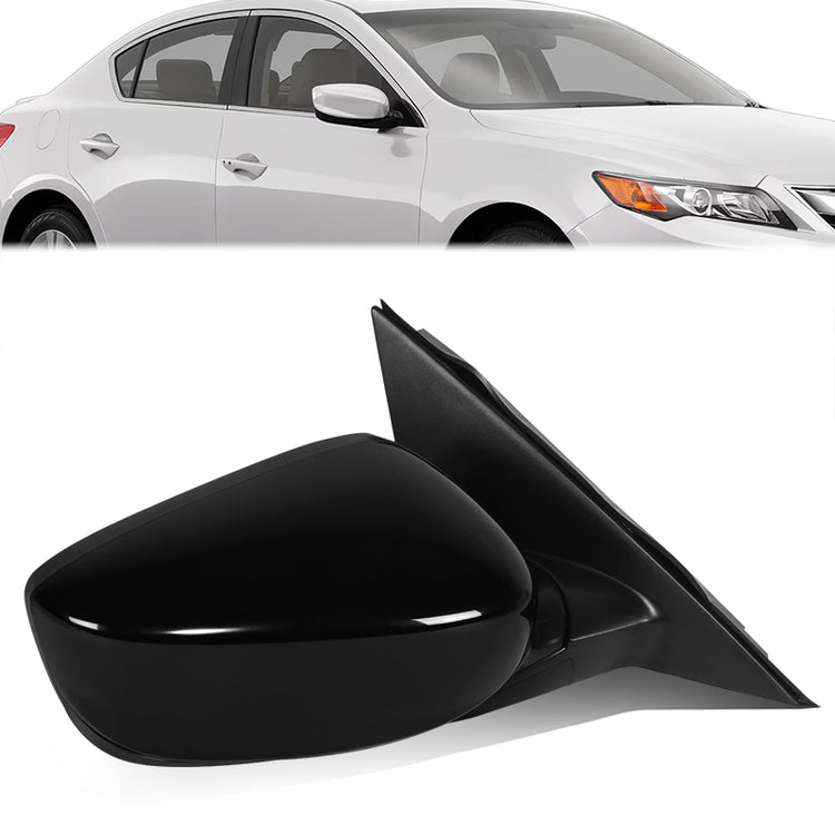RETROVISOR MIRROR - OE STYLE - ACURA ILX 2013-2017 - WITH POWER WITH HEATED GLASS - PASSENGER RIGHT SIDE - BLACK
