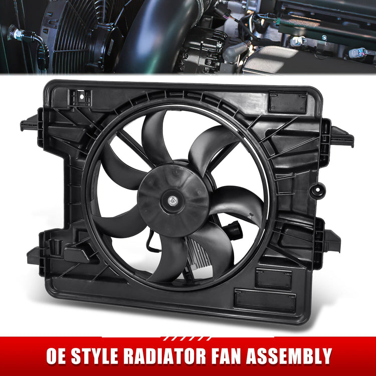 ABANICOS OE STYLE -CHEVROLET HHR 2008-2010 2.0L TURBO WITH FAN CONTROL MODULE