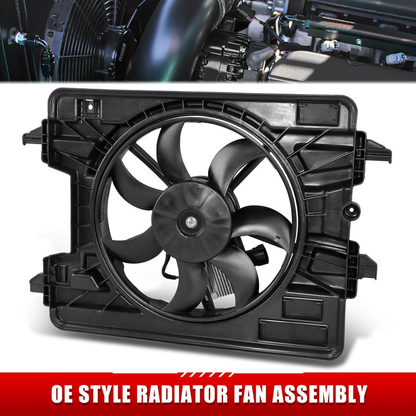 ABANICOS OE STYLE -CHEVROLET HHR 2008-2010 2.0L TURBO WITH FAN CONTROL MODULE
