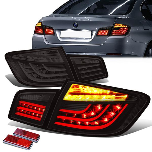 FAROS TRASEROS 11-13 BMW 528I , 528I XDRIVE , 535I , 535I XDRIVE , 550I , 550I XDRIVE / 12-13 BMW 530I , M5 - 3D - LED - SMOKE / CLEAR