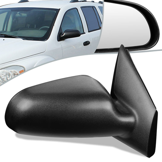 RETROVISOR MIRROR - OEM - 04-09 DODGE DURANGO - POWERED - TEXTURED - BLACK - RIGHT