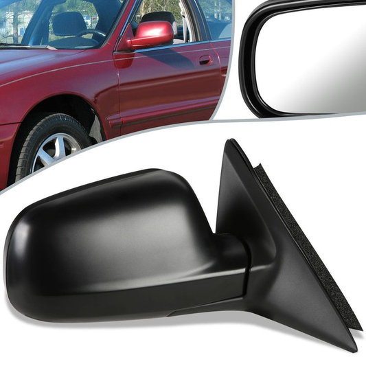 RETROVISOR MIRROR - OEM - 94-97 HONDA ACCORD 2-DOOR - POWERED - PAINTABLE - BLACK - RIGHT