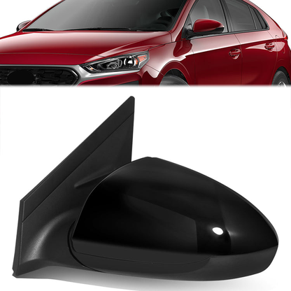 RETROVISOR MIRROR - OE STYLE - HYUNDAI IONIQ 17-21 - WITH POWER - EXC EV - DRIVER SIDE - PAINT TO MATCH - BLACK