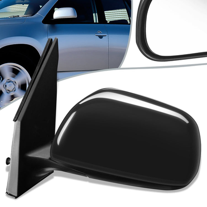 RETROVISOR MIRROR - OEM - 06-12 TOYOTA RAV4 - POWERED - TEXTURED - BLACK - LEFT