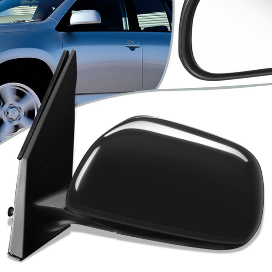 RETROVISOR MIRROR - OEM - 06-08 TOYOTA RAV4 - POWERED - HEATED - TEXTURED - BLACK - LEFT