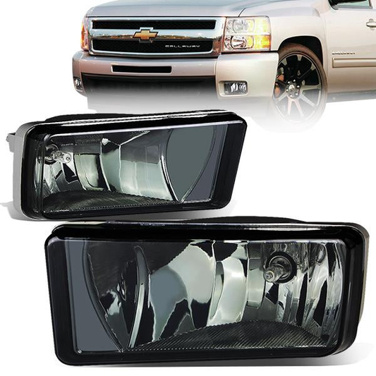 FAROS DE NIEBLA 07-08 CADILLAC ESCALADE / 07-13 CHEVY AVALANCHE, SUBURBAN 2500 / 07-14 CHEVY SILVERADO 1500, 2500HD, 3500HD, SUBURBAN 1500, GMC SIERRA 2500HD, 3500HD / 07-15 CHEVY SILVERADO 1500, SUBURBAN, TAHOE, GMC SIERRA 1500 / 10-14 GMC YUKON -