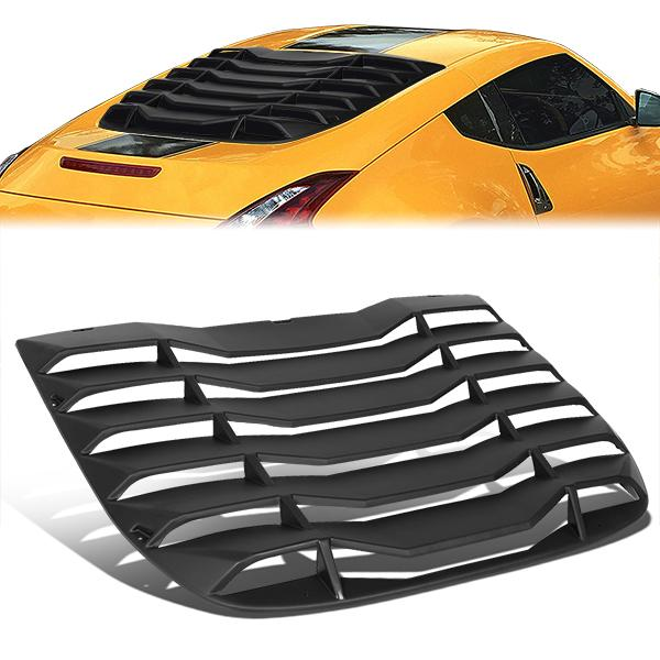 nan REAR WINDOW LOUVER - 09-19 NISSAN 370Z COUPE - ABS