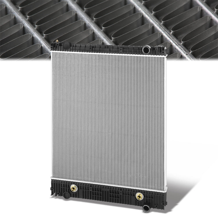 RADIADOR RADIATOR - OEM - FREIGHTLINER BUSINESS CLASS M2 2006-2012 / FREIGHTLINER M2 106 2006-2015 / STERLING TRUCK ACTERRA 2008-2010 - WITH PASSENGER SIDE OUTLET