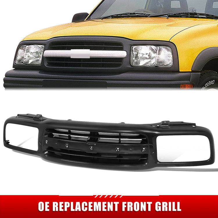 PARRILLA GRILLE - GEO TRAKR '99-'04/ GRILLE ASS'Y/ MAT-BLACK (BASE)//PARTS.NO,GM1200434//OEM NO,91174867