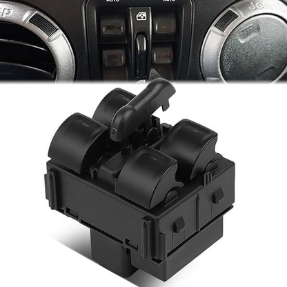 INTERRUPTOR ELEVADOR ELECTRICO 11-17 JEEP WRANGLER UNLIMITED / 2018 JEEP WRANGLER JK UNLIMITED - BLACK