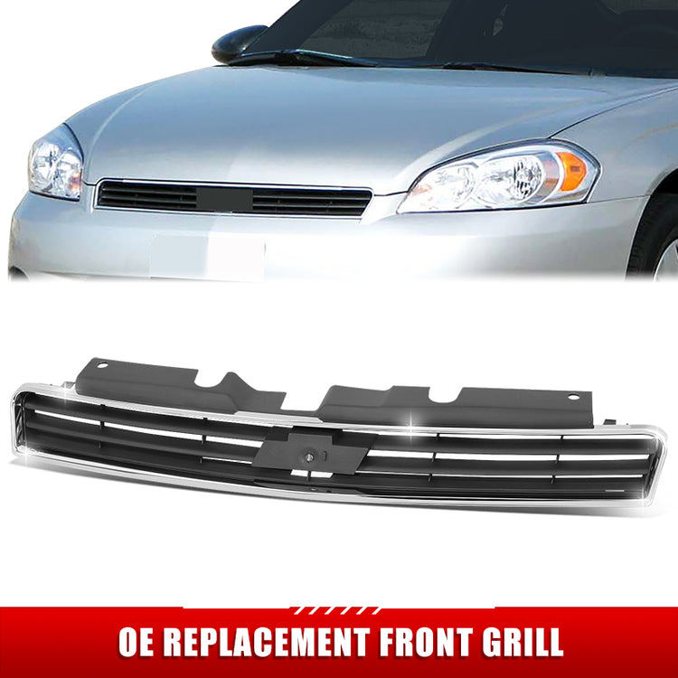 PARRILLA GRILLE - CV ILA/PPV 06-12/MT CRLO 06-08/ GRILLE ASS'Y 06-12/ DARK GRAY W/CHROME MOULDING/ (LT/LTS) (IMPALA)//PARTS.NO,GM1200562//OEM NO,10333709