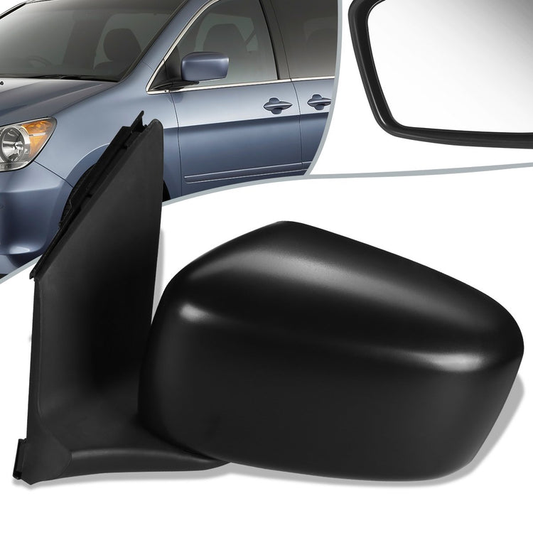 RETROVISOR MIRROR - OEM - 05-10 HONDA ODYSSEY - POWERED - TEXTURED - BLACK - LEFT