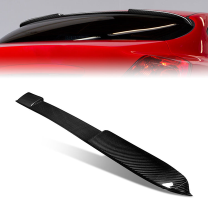 SPOILER CAR ROOF SPOILER - 08-13 NISSAN ALTIMA COUPE - CARBON FIBER BLACK