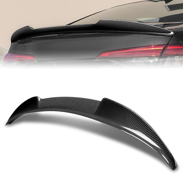 SPOILER CAR TRUNK SPOILER - 22-23 HONDA CIVIC SEDAN - CARBON FIBER BLACK