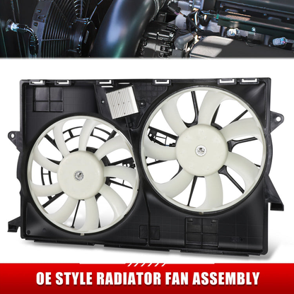 ABANICOS OE STYLE -JEEP CHEROKEE 2014-2020 / 3.2L WITH TECH CONNECT PACKAGE