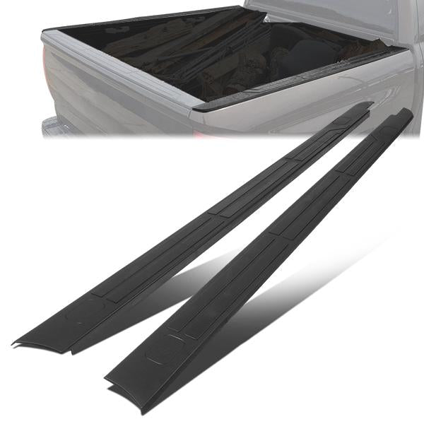 nan TAILGATE TOP BED RAIL TRIM PANEL - 2PCS - 14-20 TOYOTA TUNDRA - FITS MODELS WITH 5.5" BED - BLACK