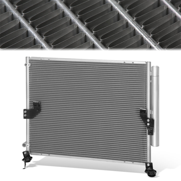 CONDENSADOR TOYOTA FJ CRUISER 2007-2014 - ALUMINUM - SILVER