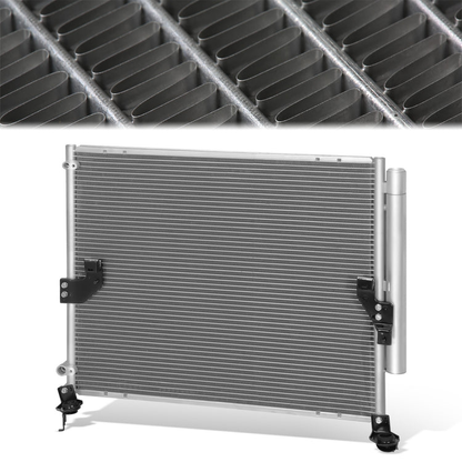 CONDENSADOR TOYOTA FJ CRUISER 2007-2014 - ALUMINUM - SILVER