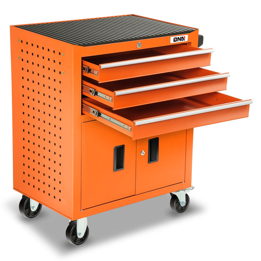 HERRAMIENTAS 3 DRAWERS RUBBER - TOP ROLLER CABINET