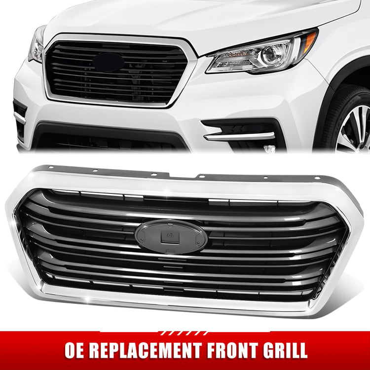 PARRILLA GRILLE - SB ACENT 19-21/ GRILLE ASS'Y/ PAINTED SILVER GRAY/ W/CHROME FRAME/ (W/O VIEW CAMERA H.)//PARTS.NO,SU1200182//OEM NO,91121XC00A