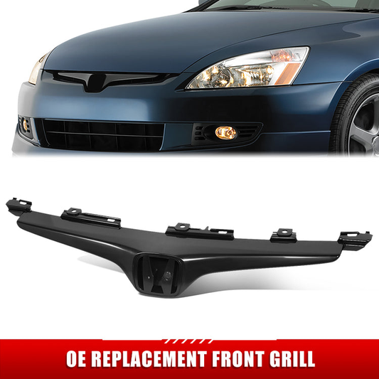 PARRILLA GRILLE - HD ACORD 03-07/ GRILLE ASS'Y 03-05/ SILVER/BLACK (2D)//PARTS.NO,HO1200160//OEM NO,71121SDNA00