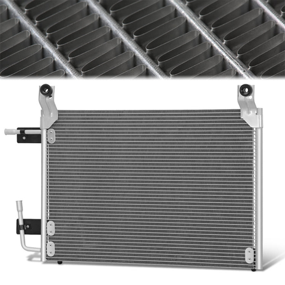 CONDENSADOR DODGE RAM 1500 PICKUP 1994-1997 / DODGE RAM 2500 PICKUP 1994-1997 / DODGE RAM 3500 PICKUP 1994-1997 - ALUMINIUM