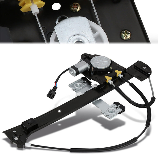 REGULADOR DE VENTANA WINDOW MOTORS & REGULATORS - METALLIC - 04-07 BUICK RAINIER/02-09 CHEVY TRAILBLAZER/02-09 GMC ENVOY/03-08 ISUZU ASCENDER/02-04 OLDSMOBILE BRAVADA/05-09 SAAB 9-7X - METALLIC - BARE STEEL/PLASTIC