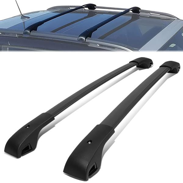 PORTAEQUIPAJE ROOF RACK CROSS BAR - 15-20 JEEP RENEGADE - MOUNTS ONTO OEM ROOF RAILS - MATTE BLACK