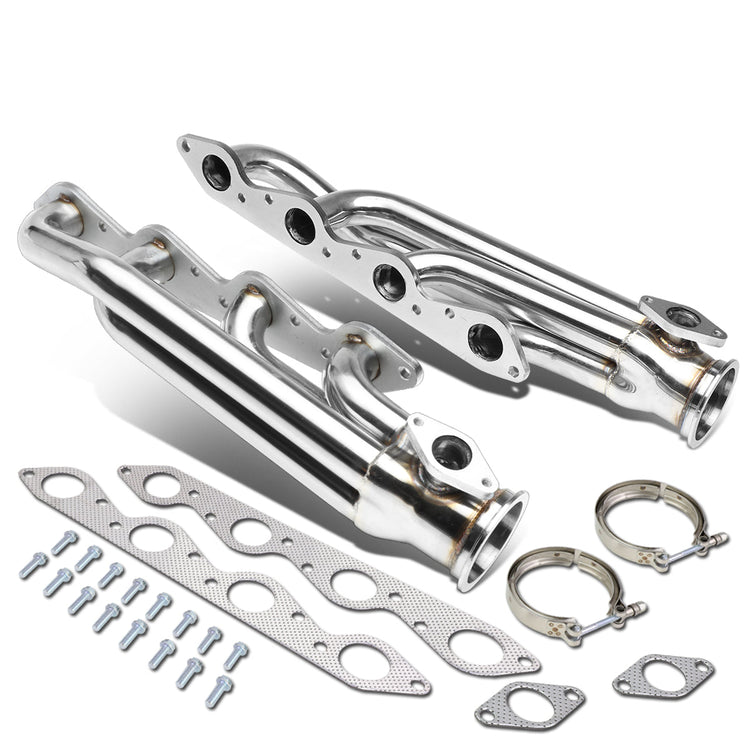 TURBO MANIFOLD TURBO MANIFOLD - SS - 66-95 CHEVY / 66-95 GMC 366, 396, 402, 427, 454 ENGINES - 38MM WASTEGATE PORTS - 3" V-BAND FLANGE
