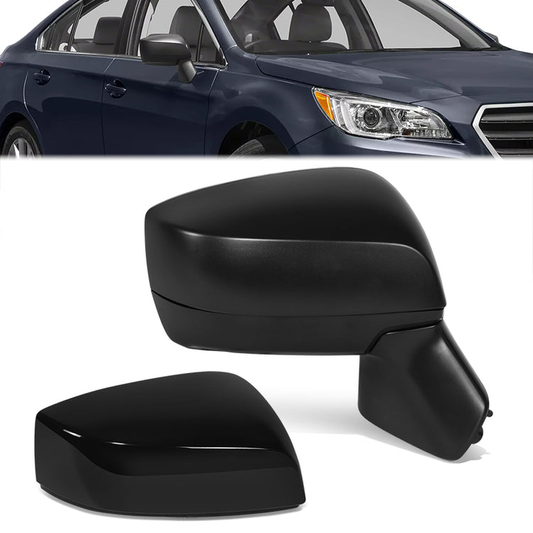 RETROVISOR MIRROR - OE STYLE - SUBARU LEGACY 15-17 - SUBARU OUTBACK 15-17 - WITH POWER WITH HEATED - PASSENGER SIDE - PAINT TO MATCH - BLACK