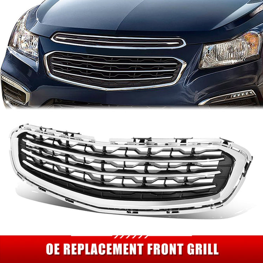 PARRILLA GRILLE - CV CRZE '11-'15/ GRILLE ASS'Y 15-15/ LOWER MAT-BLACK/ W/CHROME MOULDING/ (LTZ)