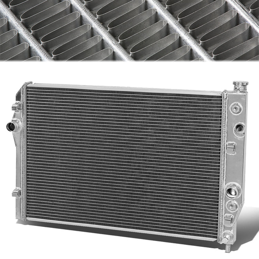 RADIADOR DE ALUMINIO RADIATOR - 2 ROWS - 93-02 CHEVY CAMARO, PONTIAC FIREBIRD - FITS MANUAL TRANSMISSION MODELS