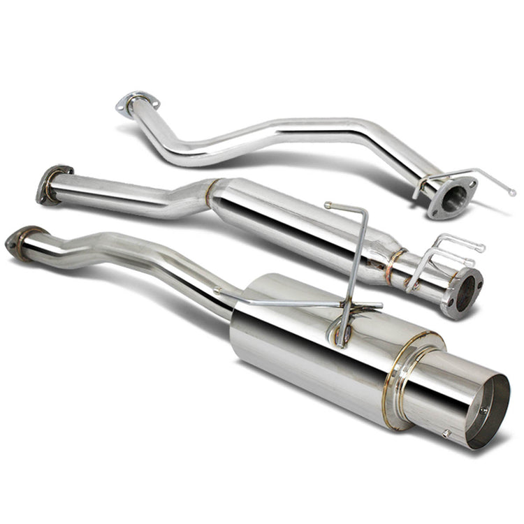 TUBERIA CATBACK CATBACK - 01-05 HONDA CIVIC EX 2/4DOOR - SINGLE TIP - STAINLESS STEEL