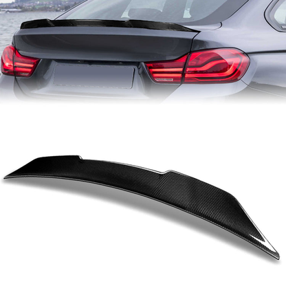 SPOILER CAR TRUNK SPOILER - 16-20 BMW 420I GRAN COUPE / 20 BMW 430I GRAN COUPE / 17-20 BMW 430I XDRIVE GRAN COUPE / 17-20 BMW 440I GRAN COUPE / 17-20 BMW 440I XDRIVE GRAN COUPE / 15-16 BMW 435I XDRIVE GRAN COUPE / 15-16 BMW 435I GRAN COUPE / 15-16 BMW