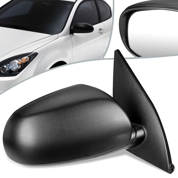 RETROVISOR MIRROR - OEM - 10-11 HYUNDAI ACCENT - POWERED - BLACK - RIGHT