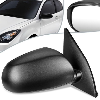 RETROVISOR MIRROR - OEM - 10-11 HYUNDAI ACCENT - POWERED - BLACK - RIGHT