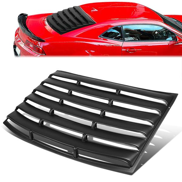 PERSIANA TRASERA REAR WINDOW LOUVER - 10-15 CHEVY CAMARO - 1PC - BLACK