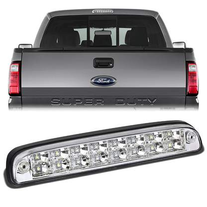 LUZ DE FRENO 93-11 FORD RANGER / 99-16 FORD F-250, F-350, F-450, F-550 SUPER DUTY / 95-03 MAZDA B2300, B2500, B3000, B4000 - LED - CHROME