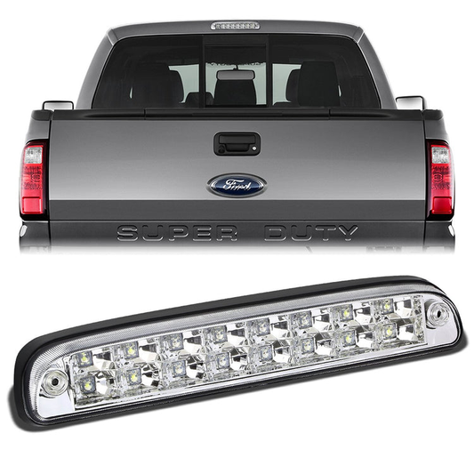 LUZ DE FRENO 93-11 FORD RANGER / 99-16 FORD F-250, F-350, F-450, F-550 SUPER DUTY / 95-03 MAZDA B2300, B2500, B3000, B4000 - LED - CHROME