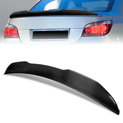 SPOILER CAR TRUNK SPOILER - 04-10 BMW 525I / 08-10 BMW 528I / 09-10 BMW 528I / 04-10 BMW 530I / 08-10 BMW 535I / 09-10 BMW 535I XDRIVE / 06-10 BMW 550I / 06-10 BMW M5 / 04-07 BMW 525I / 06-07 BMW 525XI / 06-10 BMW 530I / 06-07 BMW 530XI / 04 BMW 545I -