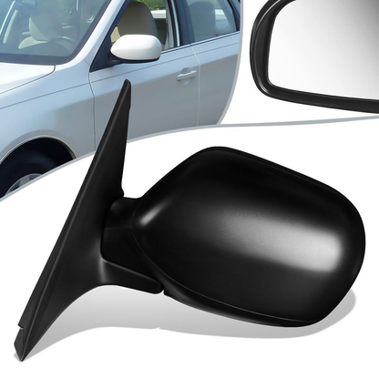 RETROVISOR MIRROR - OEM - 08-12 SUBARU IMPREZA / 09-11 SUBARU IMPREZA R / 08-11 SUBARU IMPREZA SPORT - POWERED - TEXTURED - BLACK - LEFT