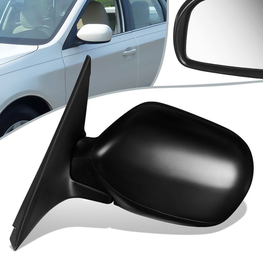 RETROVISOR MIRROR - OEM - 08-12 SUBARU IMPREZA / 09-11 SUBARU IMPREZA R / 08-11 SUBARU IMPREZA SPORT - POWERED - TEXTURED - BLACK - LEFT